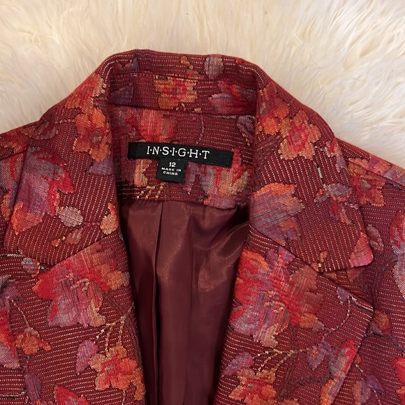 Floral tapestry blazer - Picture 2 of 7